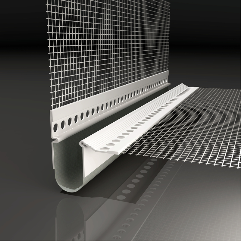 Perfil junta dilatación ángulo